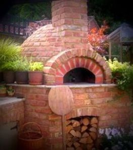 Помпейская печь в саду